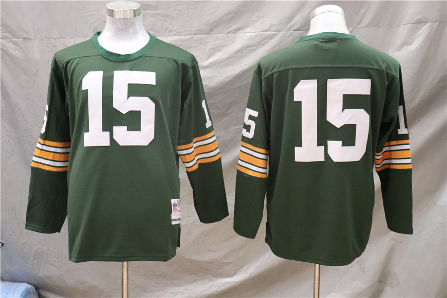 Men's Green Bay Packers Bart Starr Mitchell & Ness Green Legacy Jersey